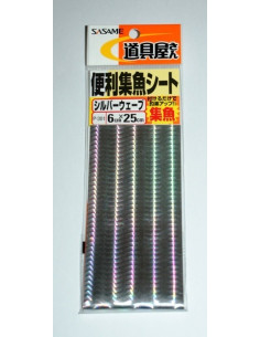 Sasame Holográfico Silver Wave